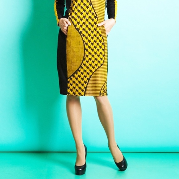 STRETCH DRESS POCKETS CASUAL MADE IN EUROPE - Picture 2 of 8